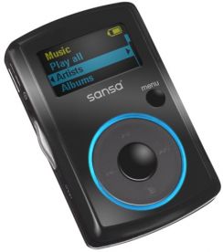 Přehrávač MP3 Sandisk Sansa Clip FM 8GB černá