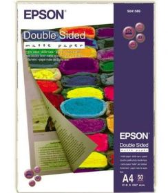 Papír EPSON Paper A4 Double Sided Matte ( 50 sheets ) 178g/m2 (C13S041569)