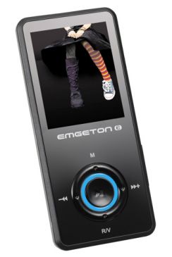 Přehrávač MP3 Emgeton E6CULT 8GB black noble