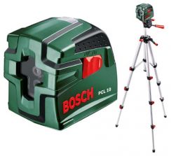 Laser křížový Bosch PCL 10 Set, + stativ
