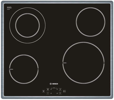 Varná deska indukce Bosch PIF 645R14E nerez rámeček