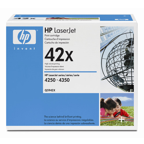 Toner HP Q5942X, Black pro LJ 4250/4350, High (cca 20 000 str.)