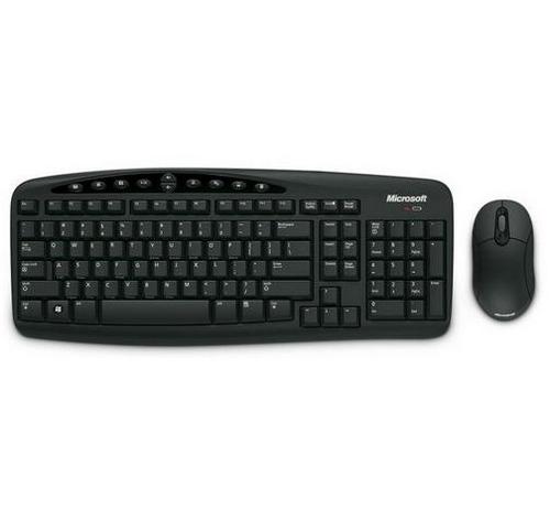 Klávesnice a myš Microsoft Wireless Opt Desktop 700 v2, USB