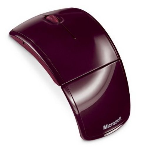 Myš Microsoft ARC Mouse, USB, red