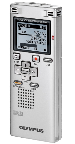 Diktafon Olympus WS-550M stříbrný