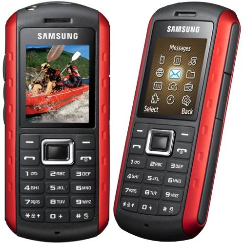 Mobilní telefon Samsung B2100 černo-červený (Scarled Red)