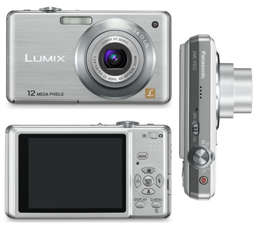 Fotoaparát Panasonic DMC-FS12EP-S, stříbrná