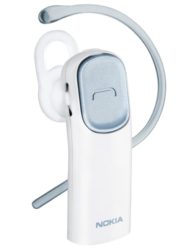 Handsfree Nokia BH-216 bluetooth, bílý (Pearl White)