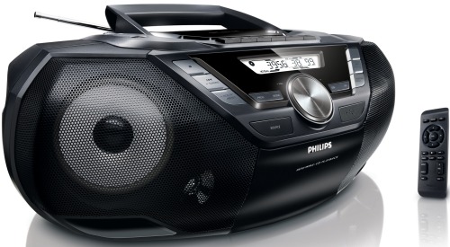 Radiomagnetofon Philips AZ3856 s CD/MP3