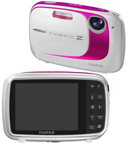 Fotoaparát Fuji FinePix Z35 růžová-bílá