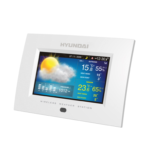 Meteostanice Hyundai WSC 2032W, fotorámeček