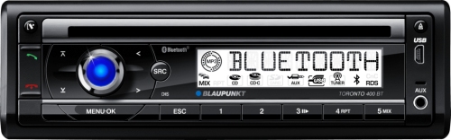 Autorádio Blaupunkt Toronto 400BT, s CD/MP3, bluetooth