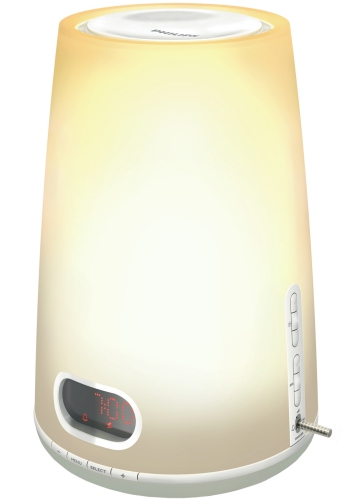 Rádiobudík Philips HF 3470/01 Wake-up light