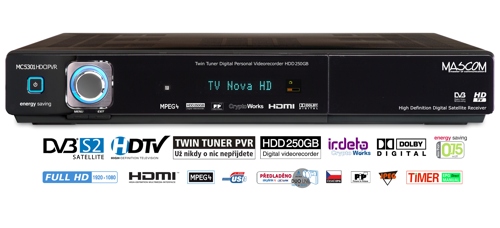 Satelitní přijímač Mascom MC 5301CRHDCI-PVR