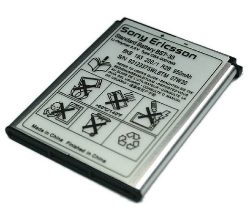 Baterie Sony-Ericsson BST-33, Li-Pol 1000mAh (W300)