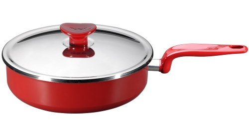 Pánev Tefal A5633252 Spirit 24 cm vysoká s nerezovou poklicí