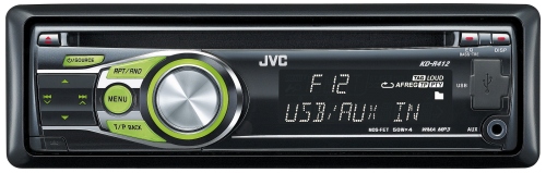 Autorádio JVC KD-R412, CD/MP3