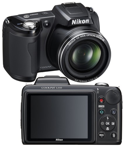 Fotoaparát Nikon CoolPix L110 černý