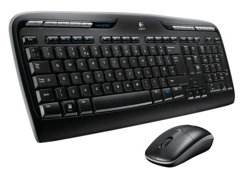 Klávesnice Logitech Wireless Desktop MK300, CZ