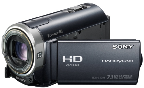 Videokamera Sony HDR-CX305E, FullHD, černá