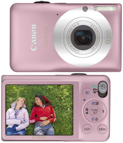 Fotoaparát Canon Ixus 105 růžový