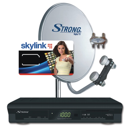 Satelitní komplet Strong SRT 6511 + SKYLINK