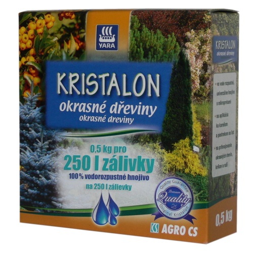 Hnojivo Agro Kristalon, pro okrasné dř. 0,5 kg