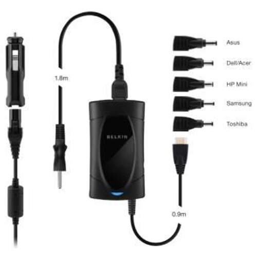 Adaptér Belkin 40W Travel Home Netbook, AC/DC