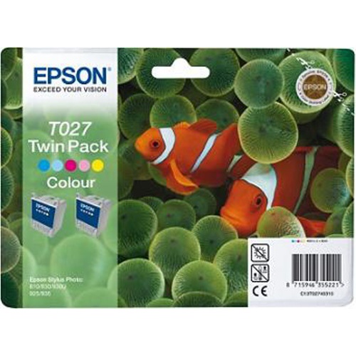 Cartridge Epson 810/820/830/830U/925/935 double pack