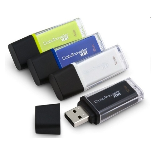 Flash USB Kingston 4GB DataTraveler 102 (Zeleny)