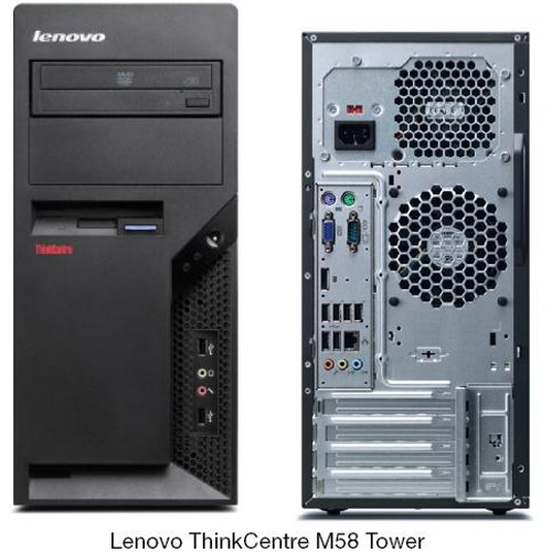 PC Lenovo ThinkCentre M58p E8400/2GB/500GB/DVD-RW/Win7PRO+XPR 9965-A5G tower