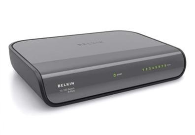 Router Belkin Ethernet Switch 10/100Mbps - 8-port.