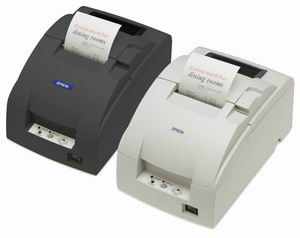 Tiskárna Epson TM-U220B-007, serial, bílá, řezačka