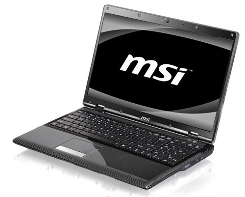 Ntb MSI CX605-030CZ - LED/T4500@2,3GHz/4G/320G/HD5470 1GB DDR3/1,3M WebCam/WL (b,g,n)/W7HP