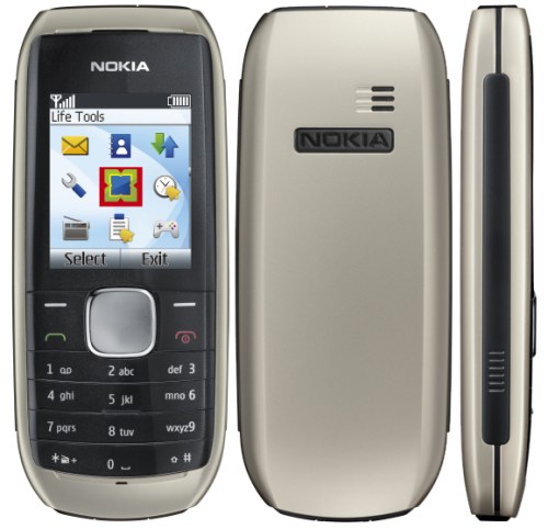 Mobilní telefon Nokia 1800 stříbrno-šedý