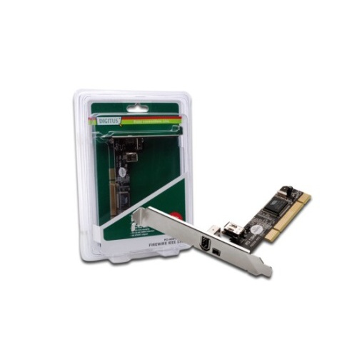 Adaptér Digitus FireWire PCI 2+1 Port, VIA VT6306 + low profile