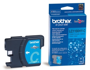 Cartridge Brother LC-1100HY-C (ink. modrá, 750 str. @ 5%)