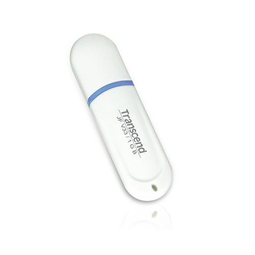Flash USB 1GB TRANSCEND JetFlashV33, USB2.0, modrý