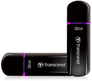 Flash USB 32 GB TRANSCEND JetFlashV600, USB2.0, fialový, HIGH SPEED