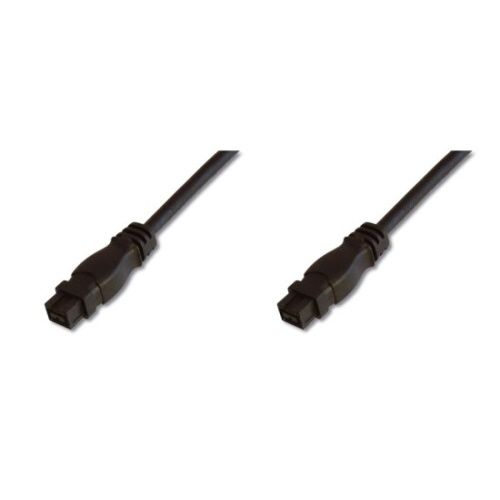 Kabel Digitus FireWire 9pin - 9pin 3, černý