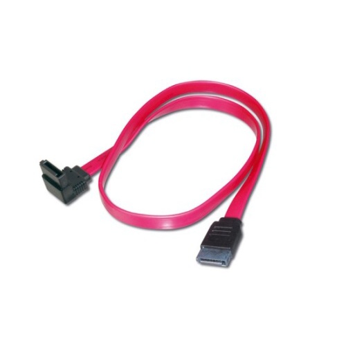 Kabel Digitus SATA UL 21149, 0,3m levý (nahoru)