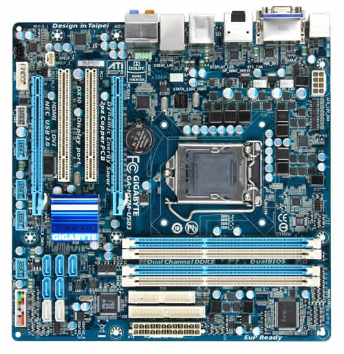 MB GIGABYTE H57M-USB3 (rev. 1.0)