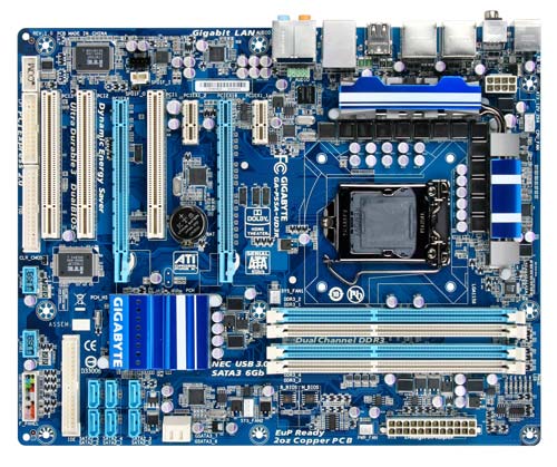 MB GIGABYTE P55A-UD3R (rev. 1.0)