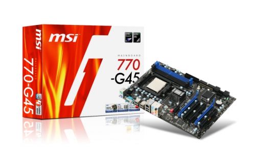 MB MSI 770-G45 (AM3,4xDDR3,6SATAII,GbLAN,OC Switch)