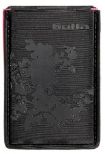 Pouzdro Golla DIME L iPhone - černá/tyrkysová