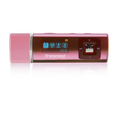 Přehravač MP3 TRANSCEND 4GB Flash T-Sonic 320 růžový