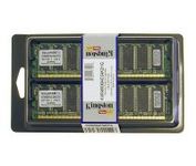 RAM 1GB DDR-400MHz Kingston CL3 (3-3-3) kit 2x512MB