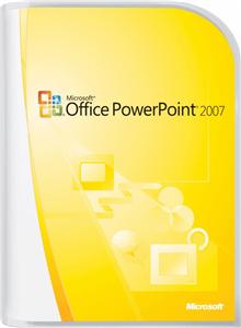 Software MS PowerPoint 2007 Win32 Czech CD