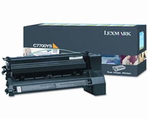 Toner Lexmark C770/C772 6K žlutá Return Program Print