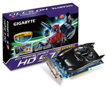 VGA GIGABYTE HD5770 1GB (128) aktiv 2xDVI HDMI DDR5